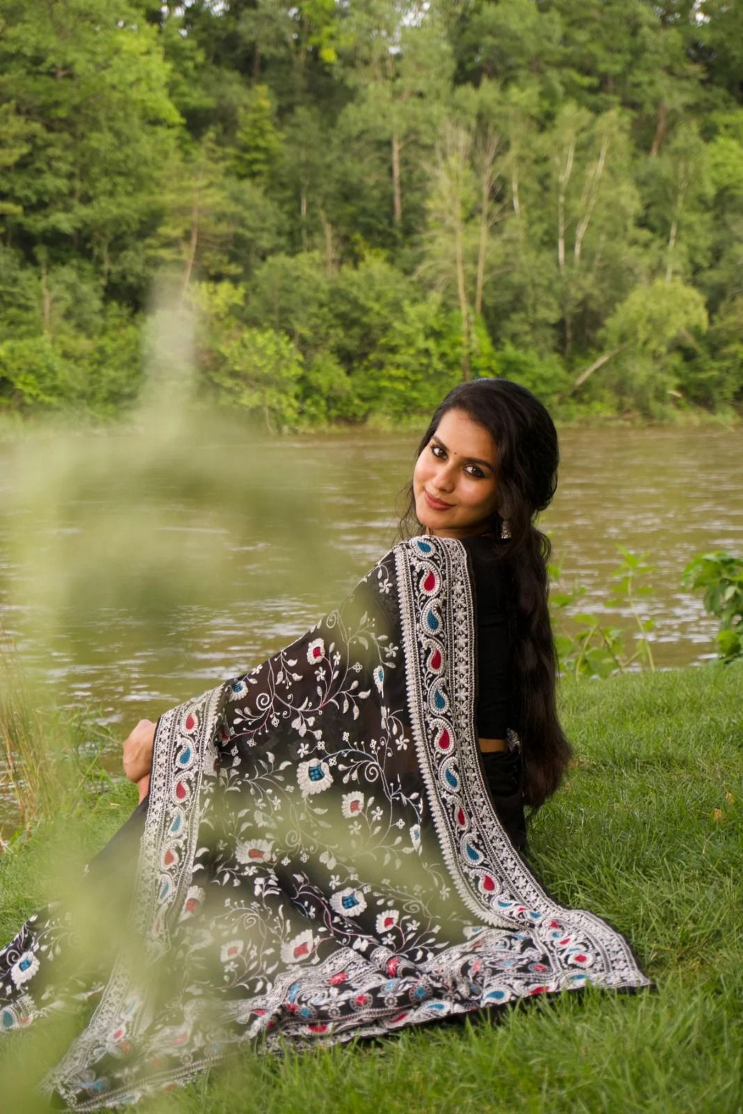 Product Image - Premium Black Queen Designer Saree