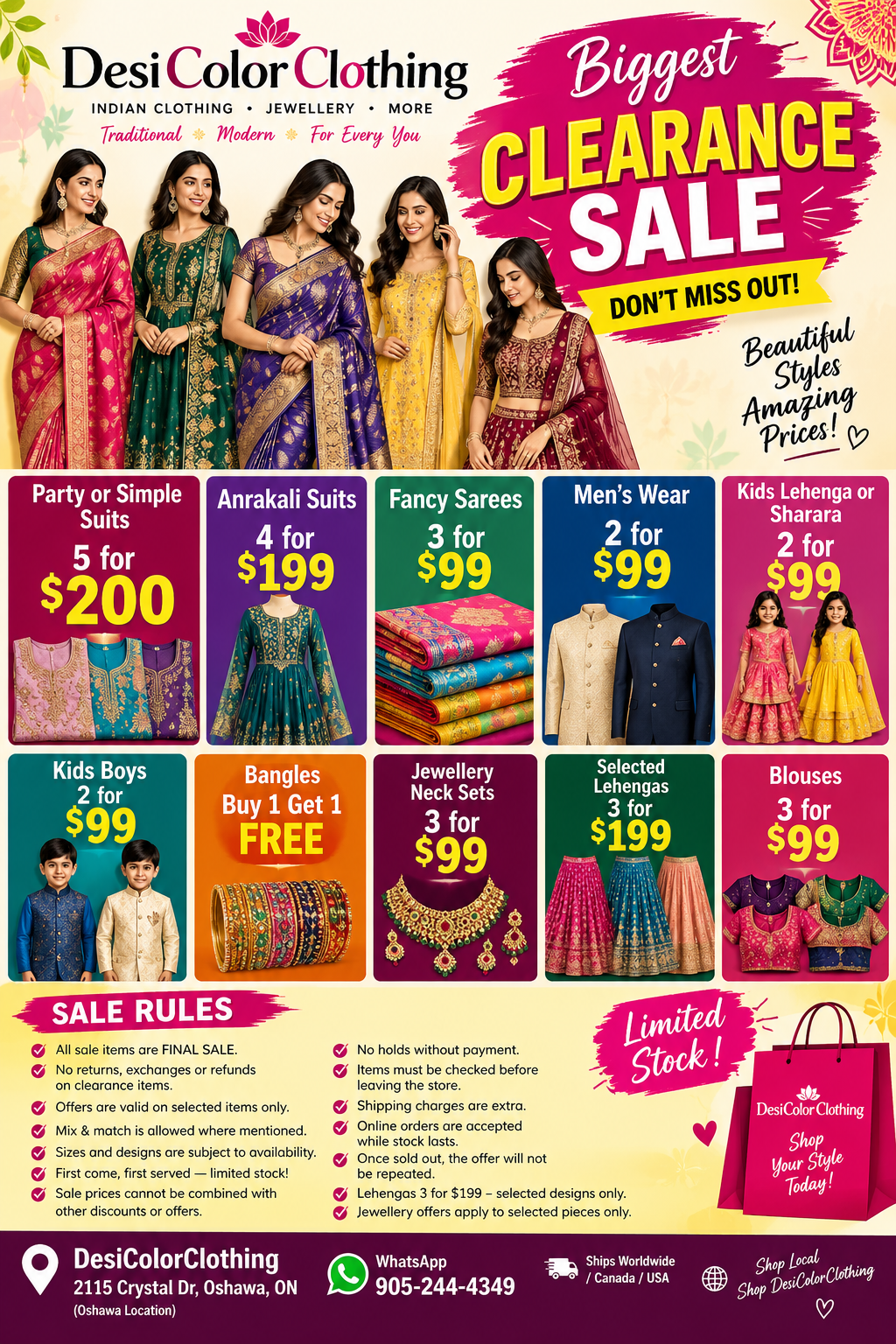 Combo sales