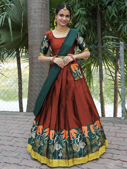 Traditional Lehenga Set – Timeless Ethnic Elegance for Special Occasions