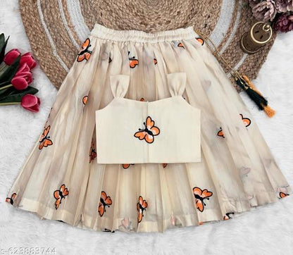 Product Image - Adorable Floral Kids Lehenga Set - 2
