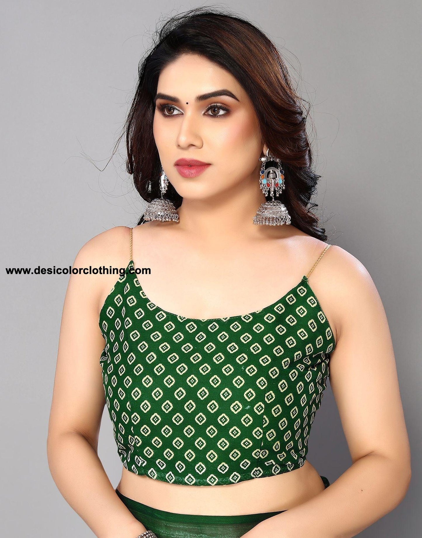White Printed Saree