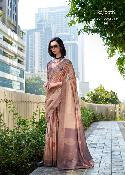 Product Image - Designer Zimmy Choo Silk Saree with Embroidered Border & Lehiriya Design