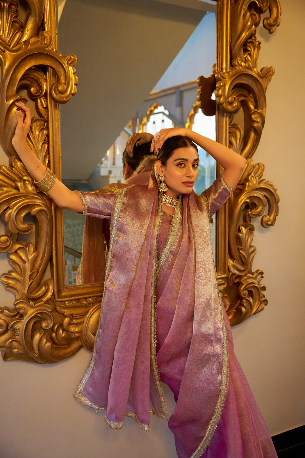 Product Image - RANI SA Shimmering Zari Designer Saree Collection