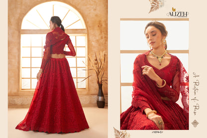 Product Image - Deep Red Wedding Lehenga - Ethereal Bridal & Festive Attire