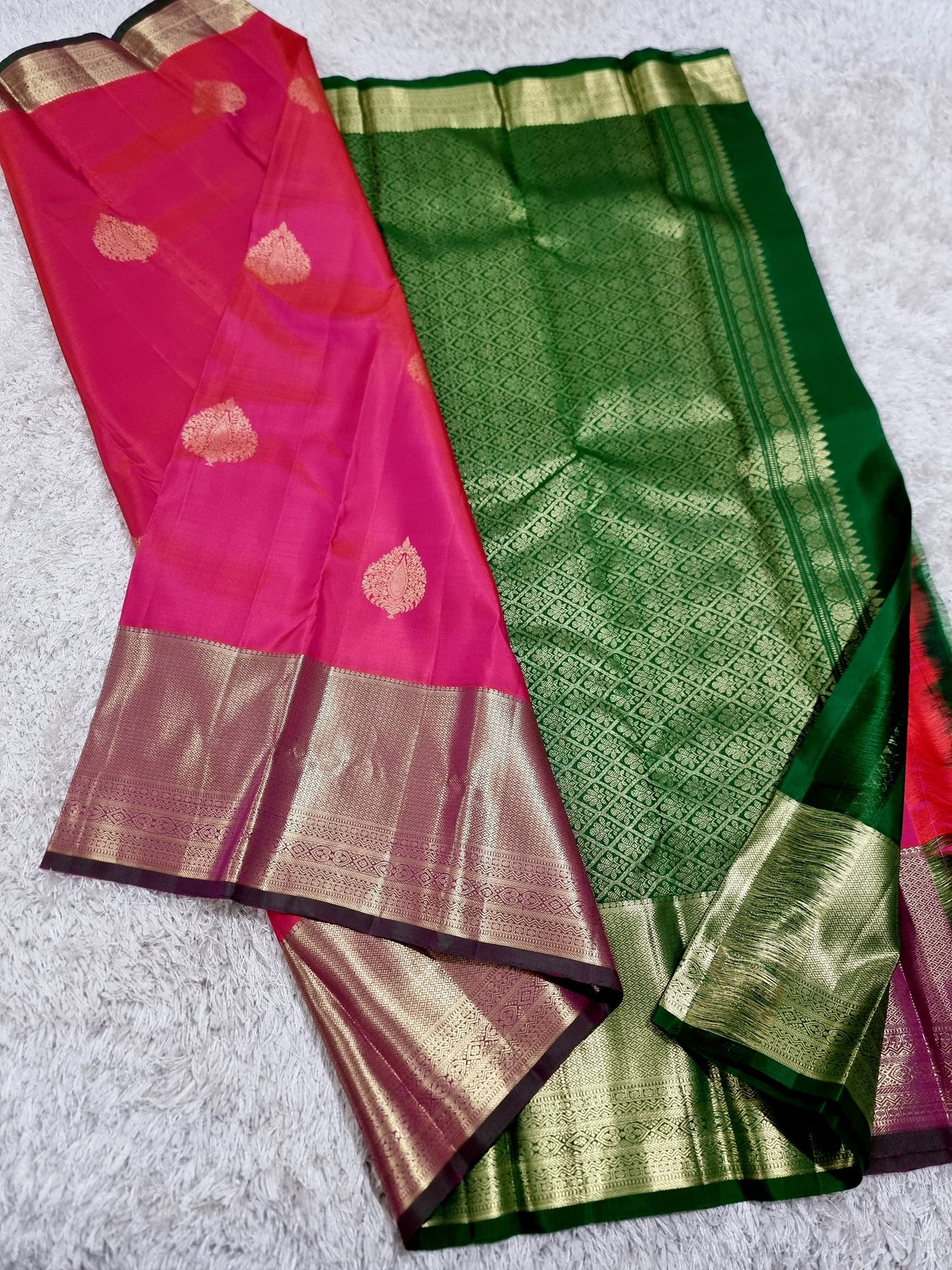 Pure Kachipuram pattu sarres