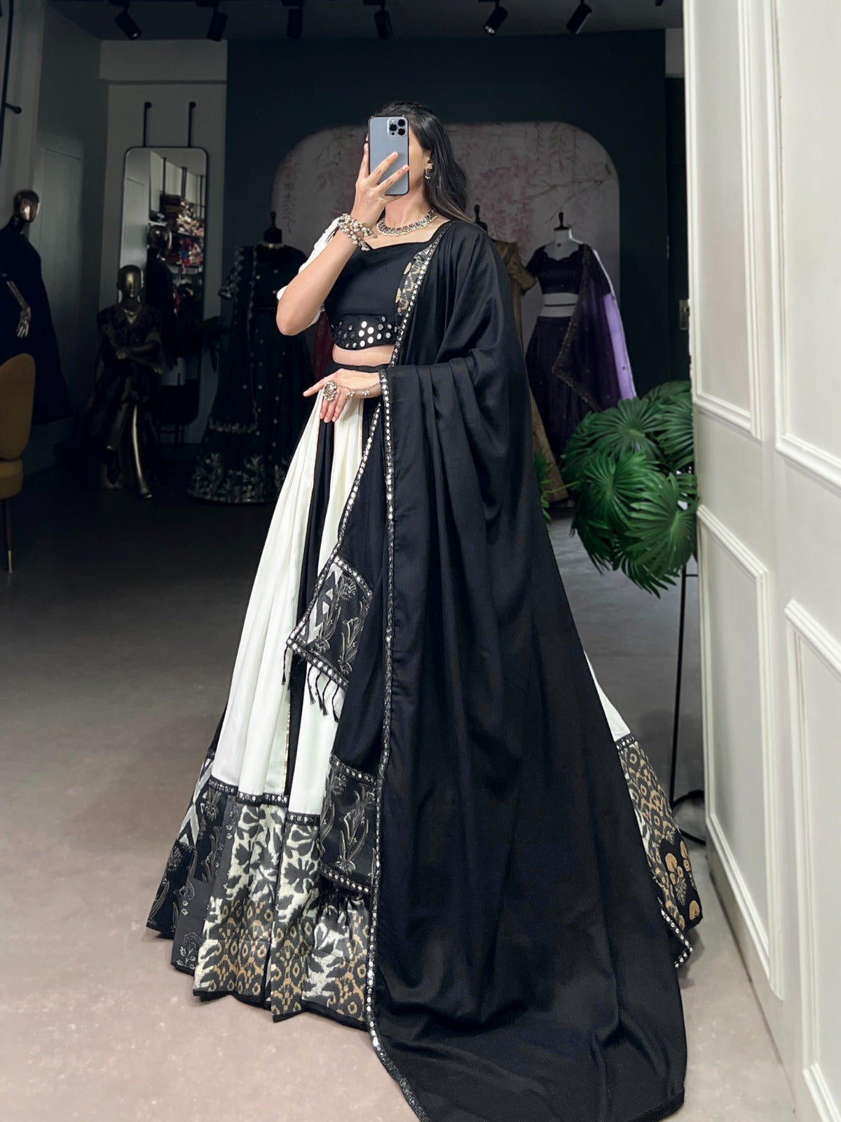 Product Image - Elegant Pure Rayon Lehenga Choli Ensemble