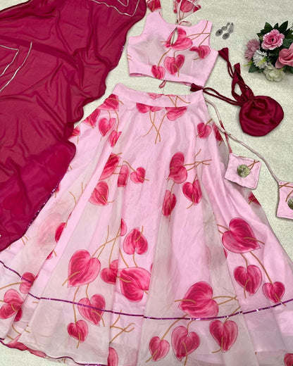 Floral Fully Stitched Lehengas – Designer Collection |