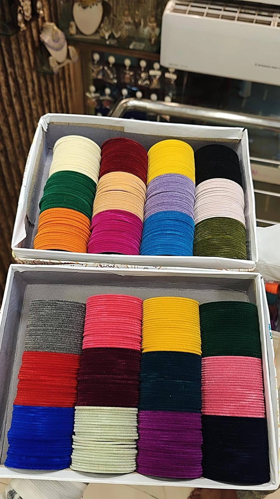 Product Image - Designer Velvet Bangles Combo Box