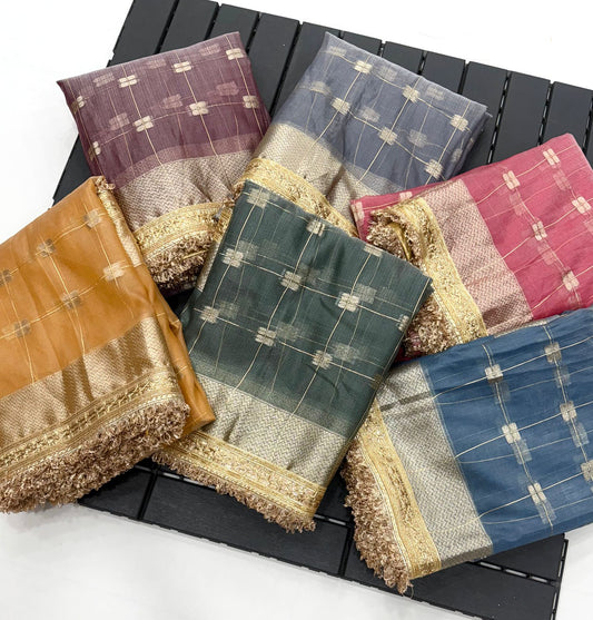 Product Image - Designer Georgette Wedding Saree - Festive Ethnic Wear
