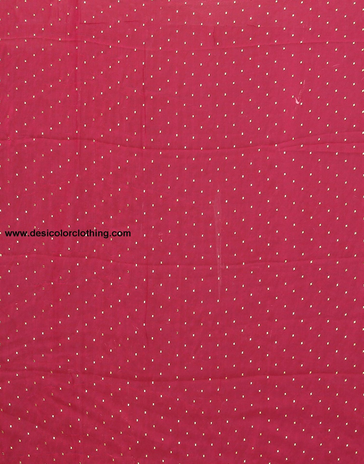 Pink Chiffon Plain Saree