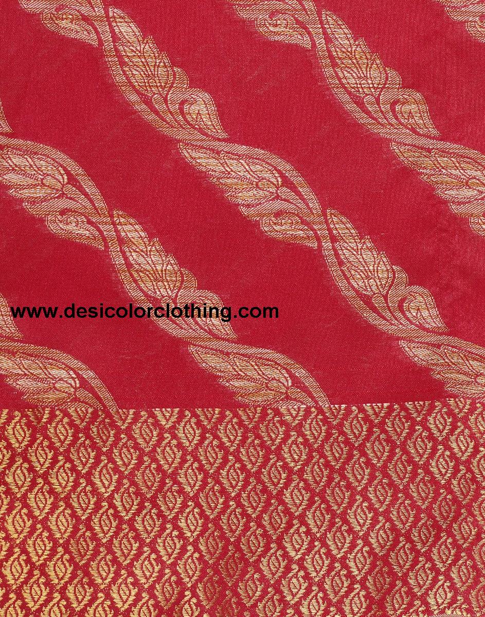 Red Silk Saree