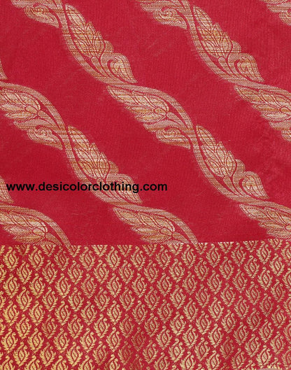 Red Silk Saree