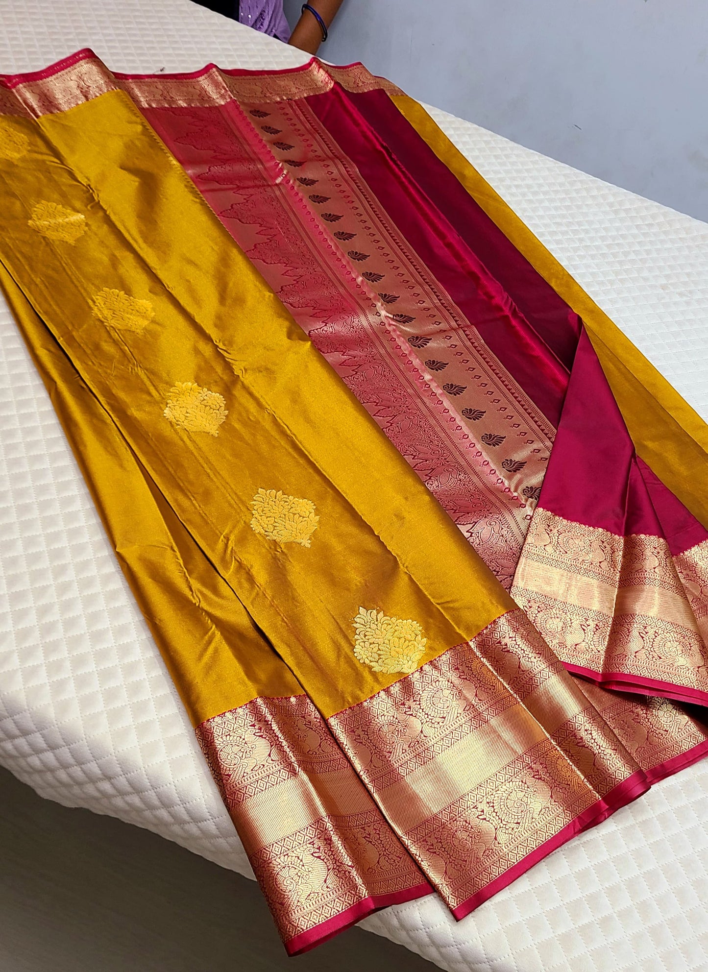 Product Image - Kanchipuram Classic Pattern Silk Sarees