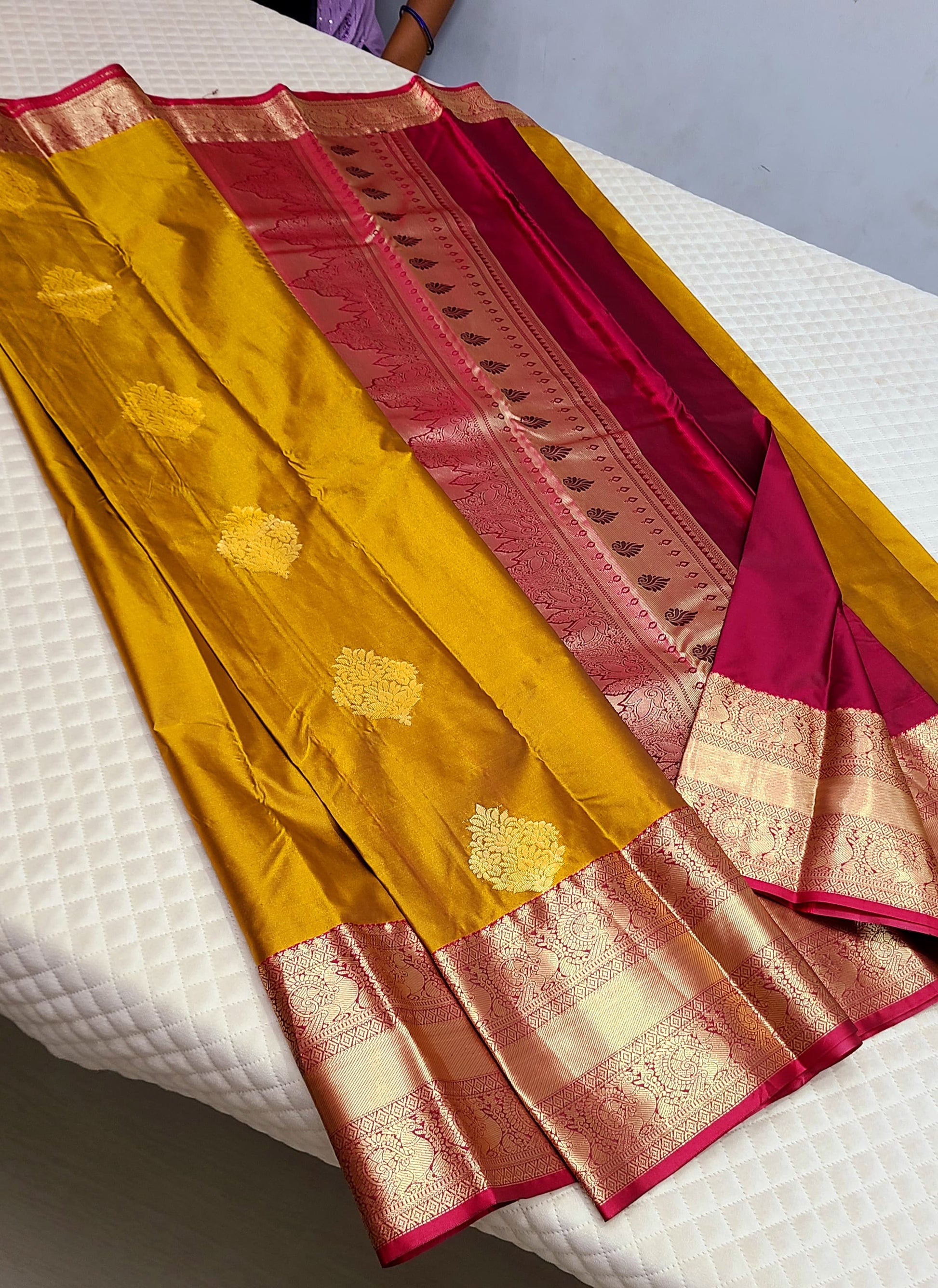 Product Image - Kanchipuram Classic Pattern Silk Sarees