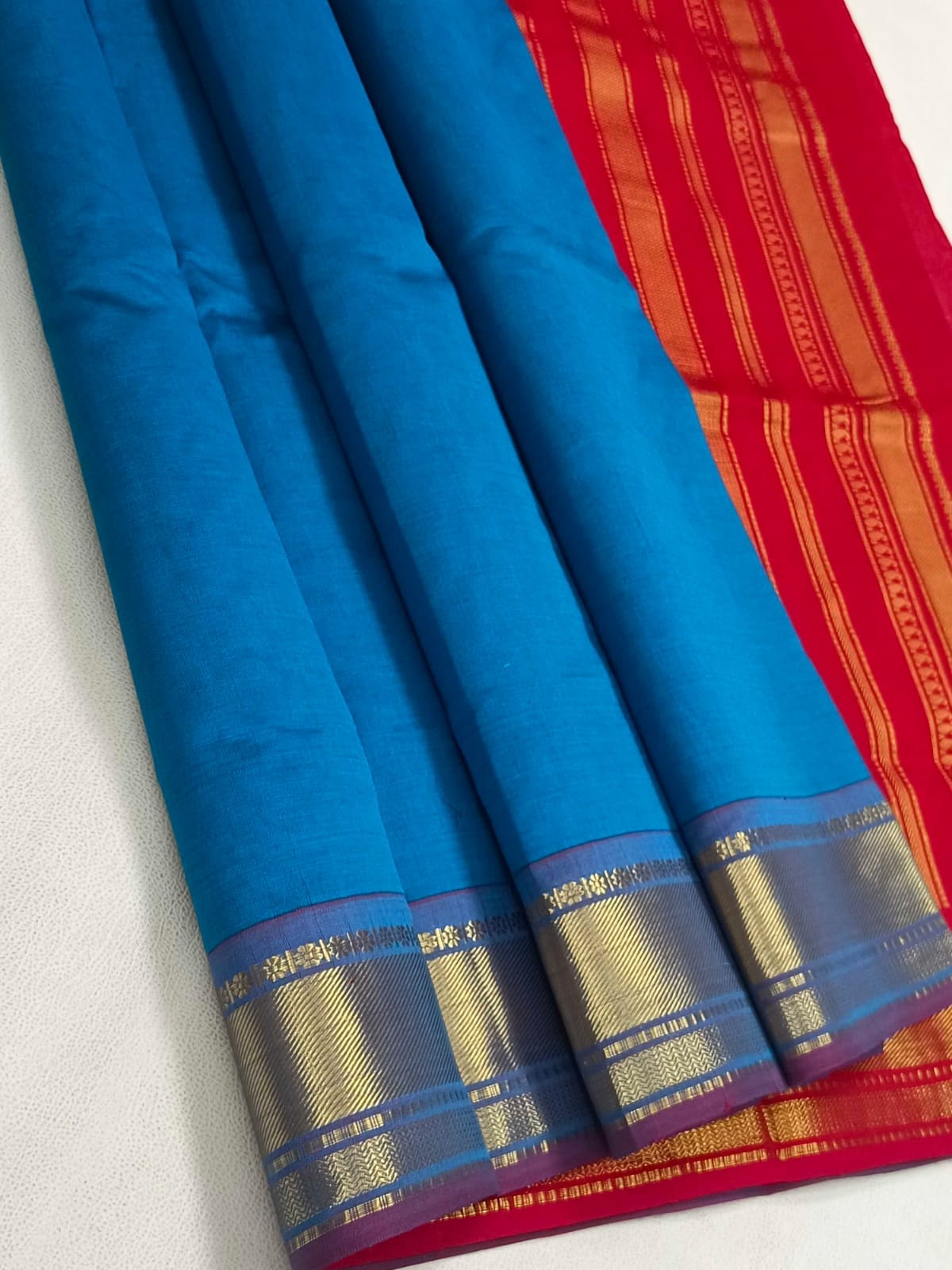 Product Image - Semi Silk Cotton Designer Sarees