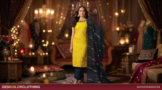 Product Image - Elegant Plazo Suit Dress Designer for Women - 1