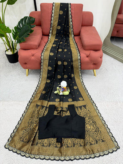 Product Image - Exquisite Designer Saree in Elegant Kota Silk