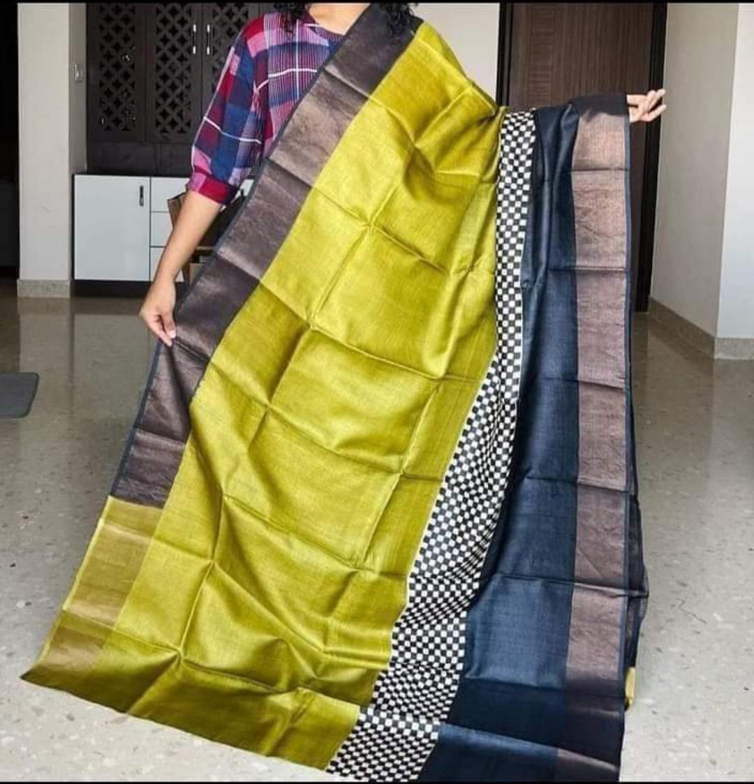 Product Image - Bhagalpuri Tussar Designer Saree - Ethnic Wedding & Festive Wear