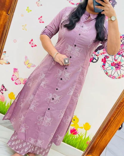 Product Image - Elegant Designer Co-Ords Set | Georgette Fabric & Digital Print