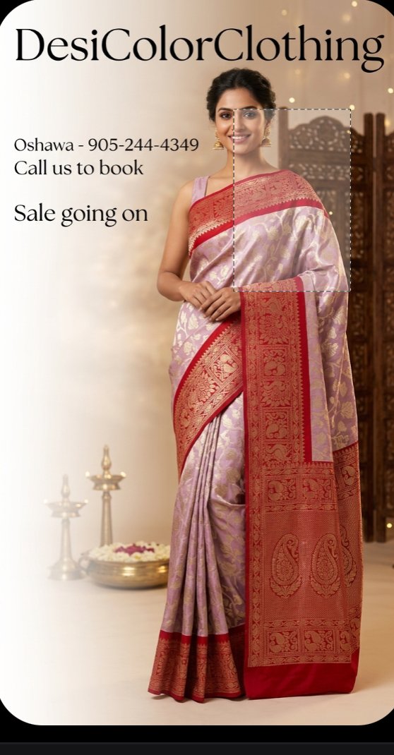 Product Image - Exquisite Kachipuram Bridal Tissue Saree - 1