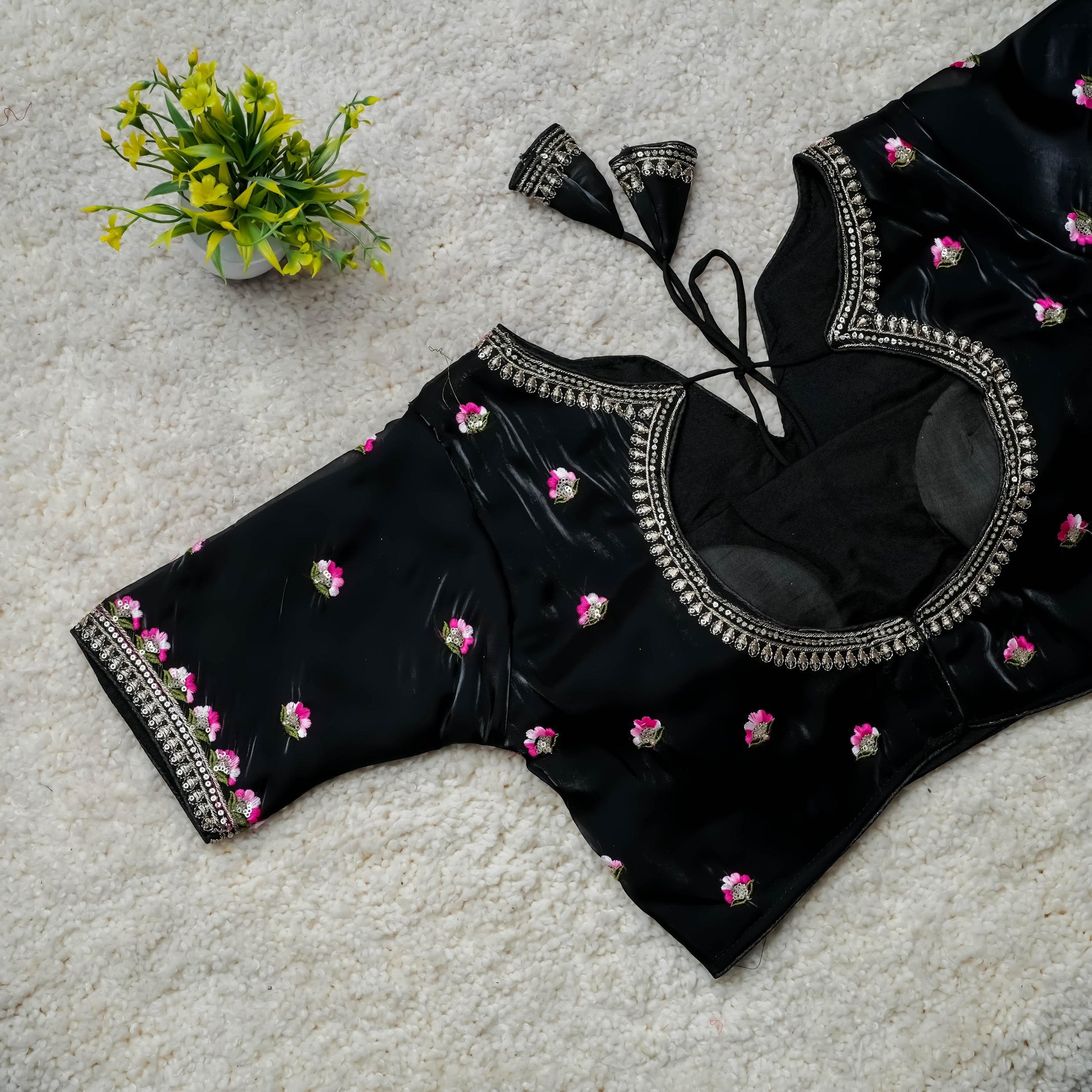Product Image - Designer Festival Wear Embroidered Blouse