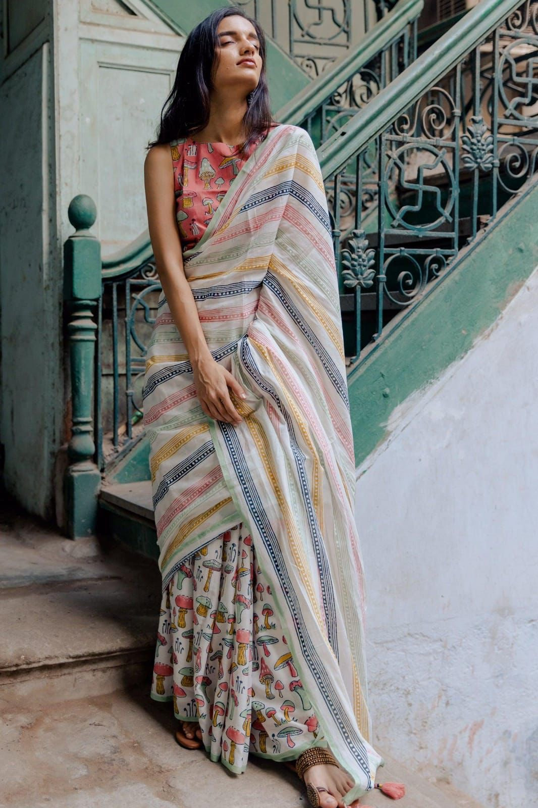 Cotton sarees