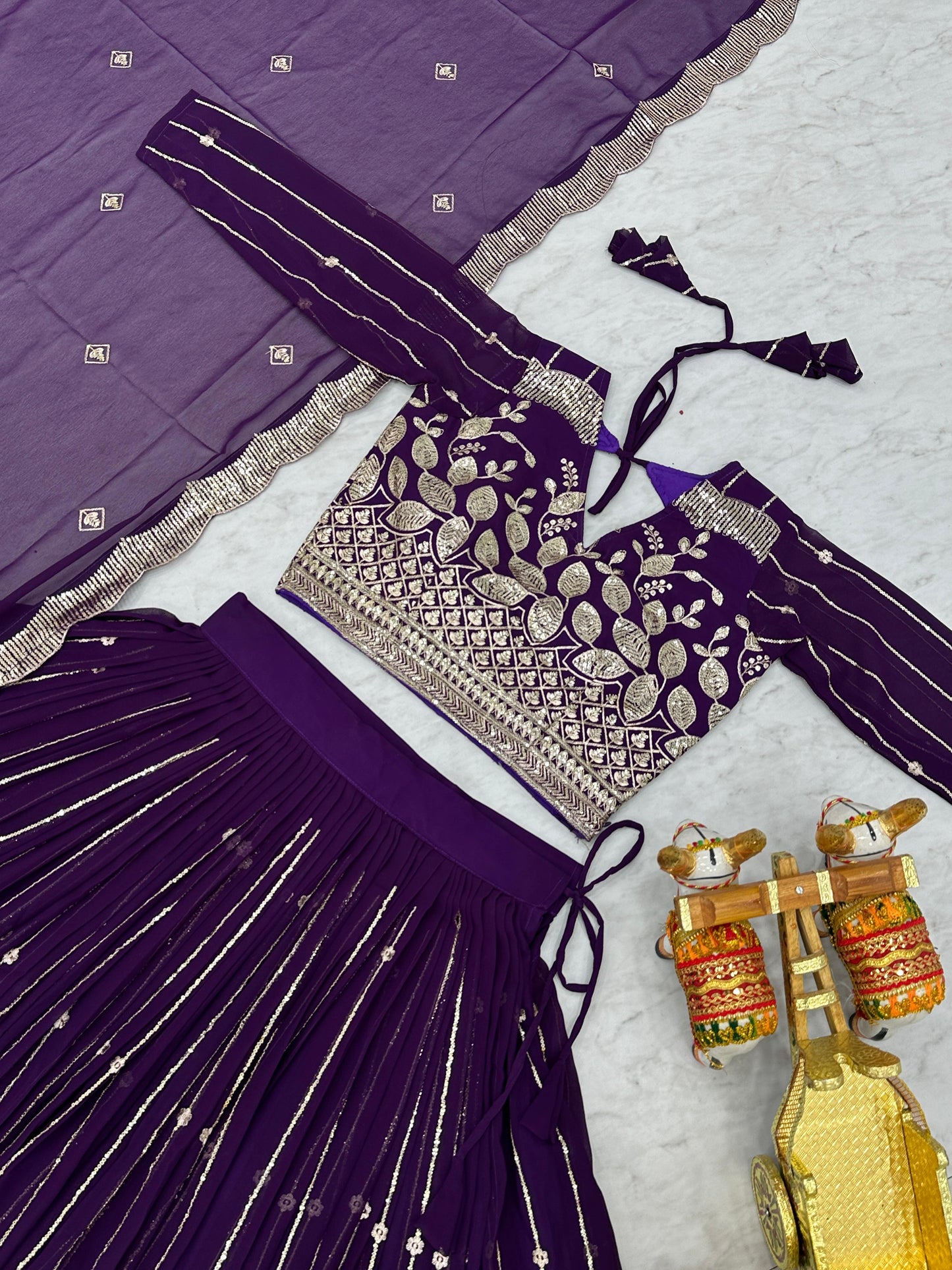 Product Image - Designer Wedding Lehenga Choli - Shree Ram Creation