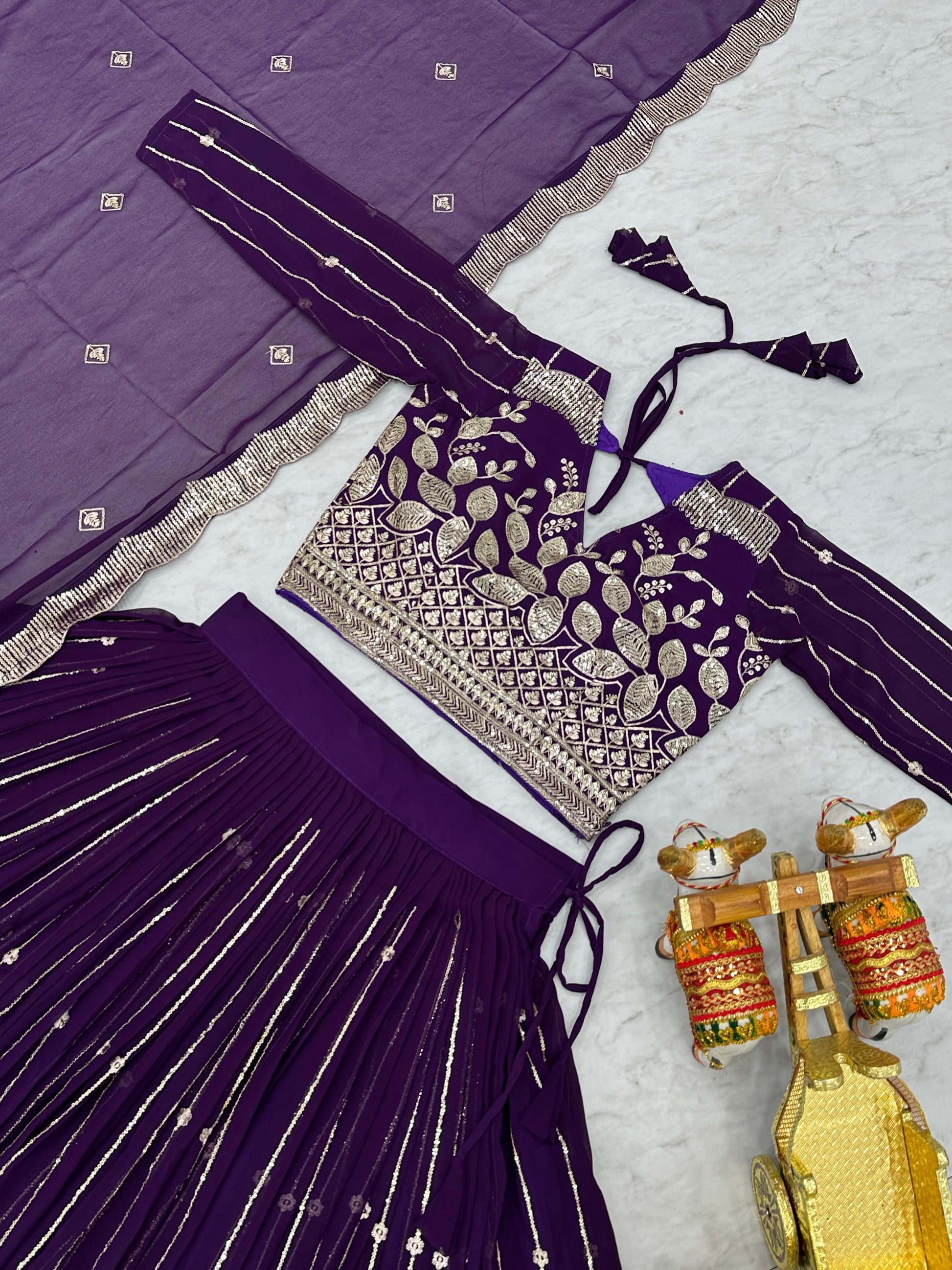 Product Image - Designer Wedding Lehenga Choli - Shree Ram Creation