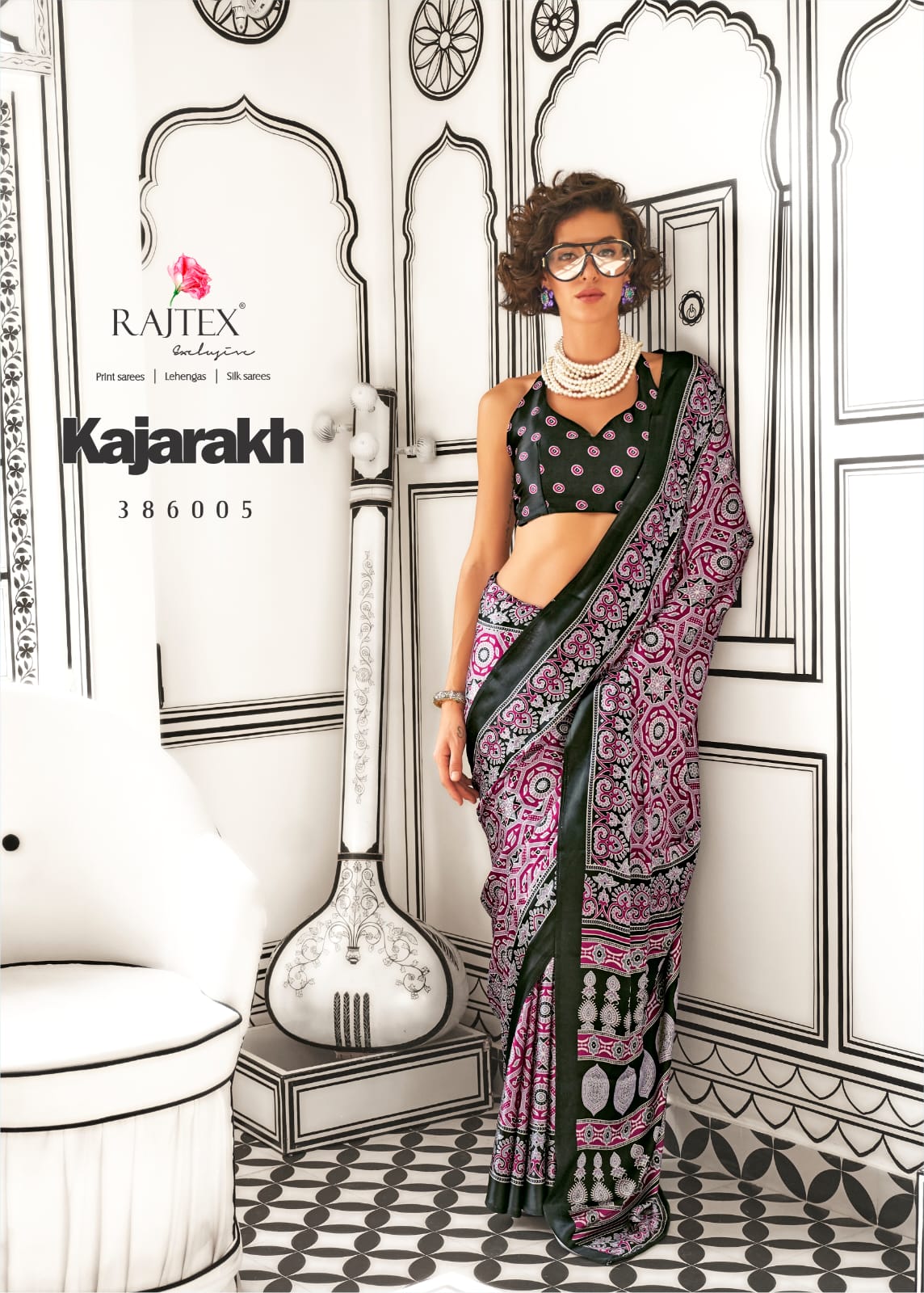 Product Image - Premium Designer Sarees Collection - KAJARAKH