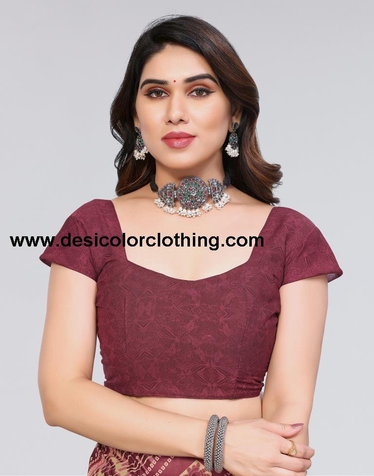 Dusty Pink Bandhani Georgette Saree