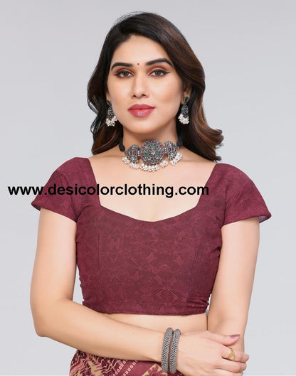 Dusty Pink Bandhani Georgette Saree
