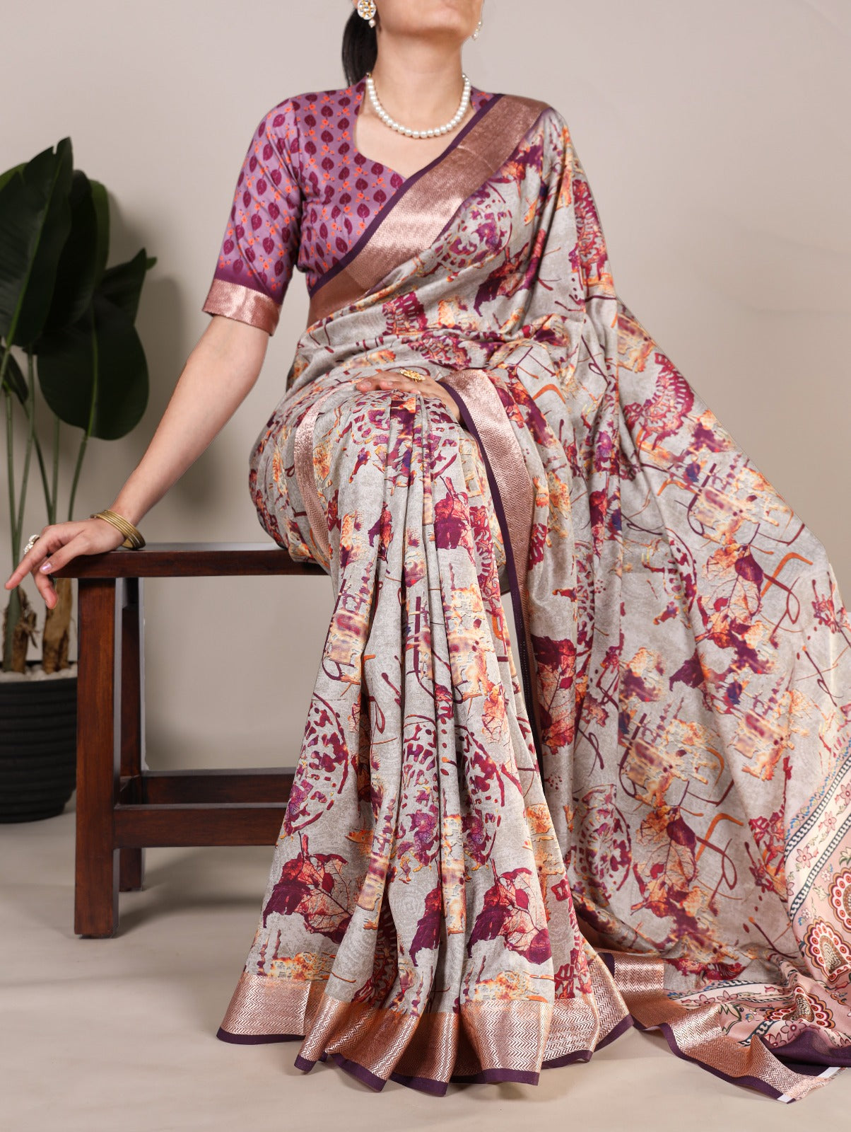 Product Image - Designer Tussar Silk Saree Collection