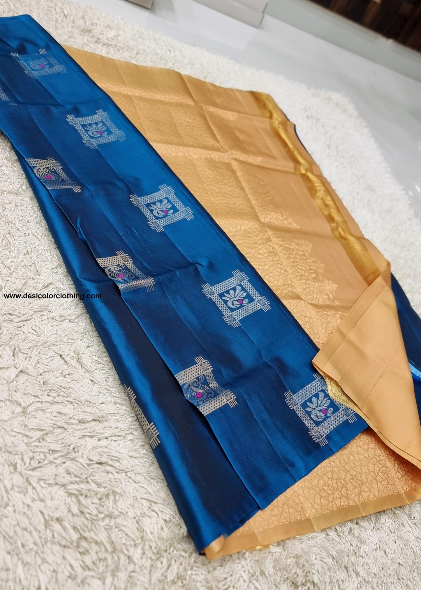 Kanchipuram Handwoven High Quality Lite Weight Soft Silk Sarees