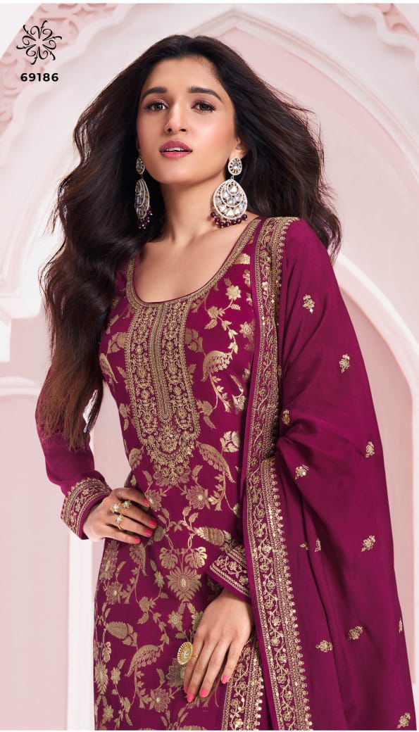 Product Image - Elegant Designer Saree - Georgette Fabric | NIDHI BY VINAY FASHION