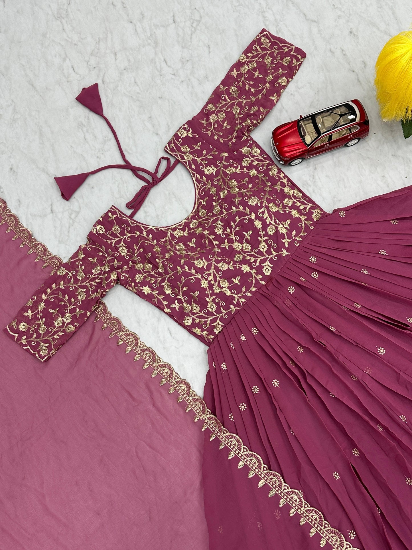 Product Image -  Designer Georgette Festival Gown