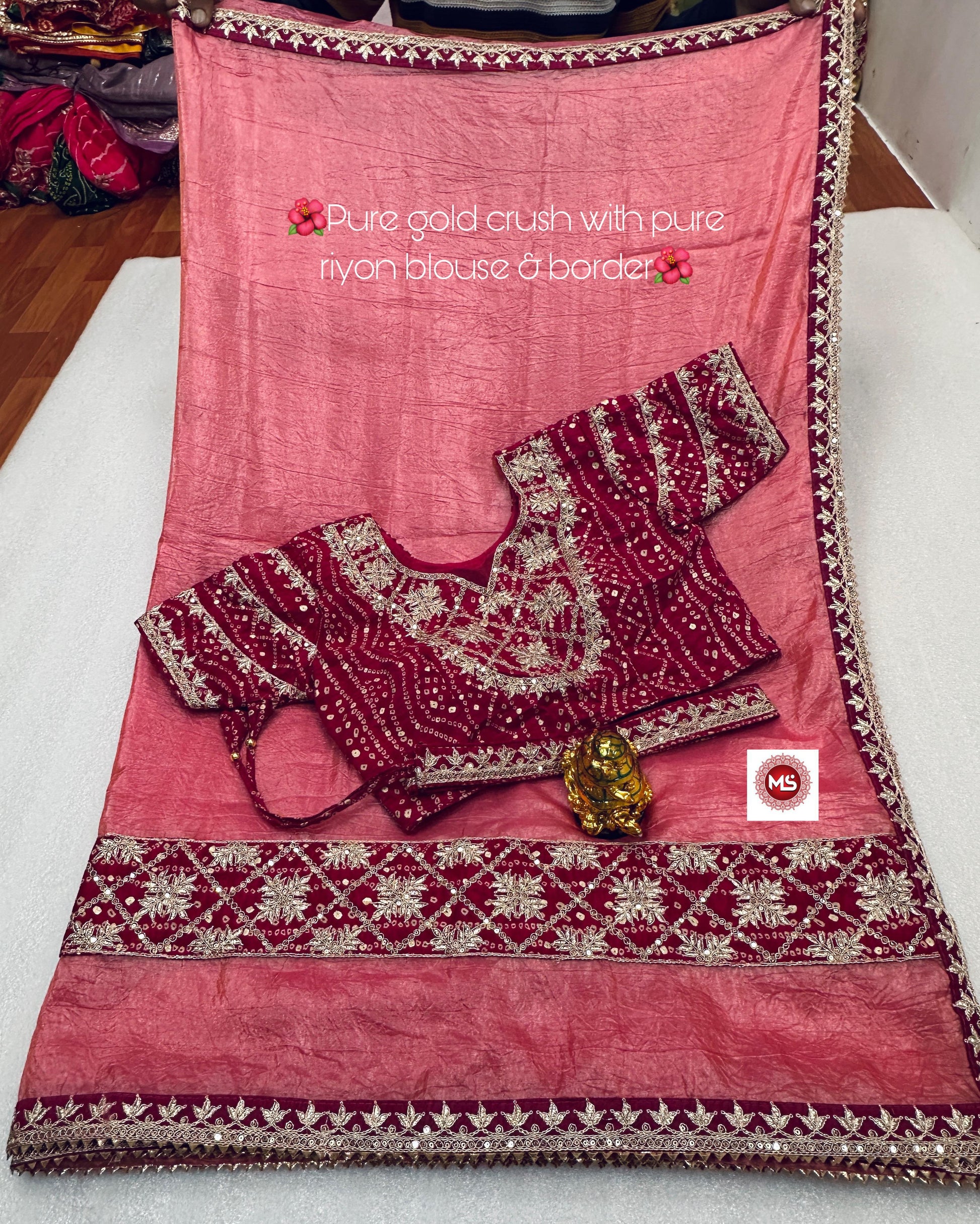 Product Image - Premium Designer Georgette Saree with Heavy Embroidery and Sequins - Festive Wear