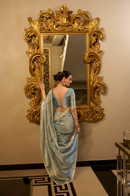 Product Image - RANI SA Shimmering Zari Designer Saree Collection
