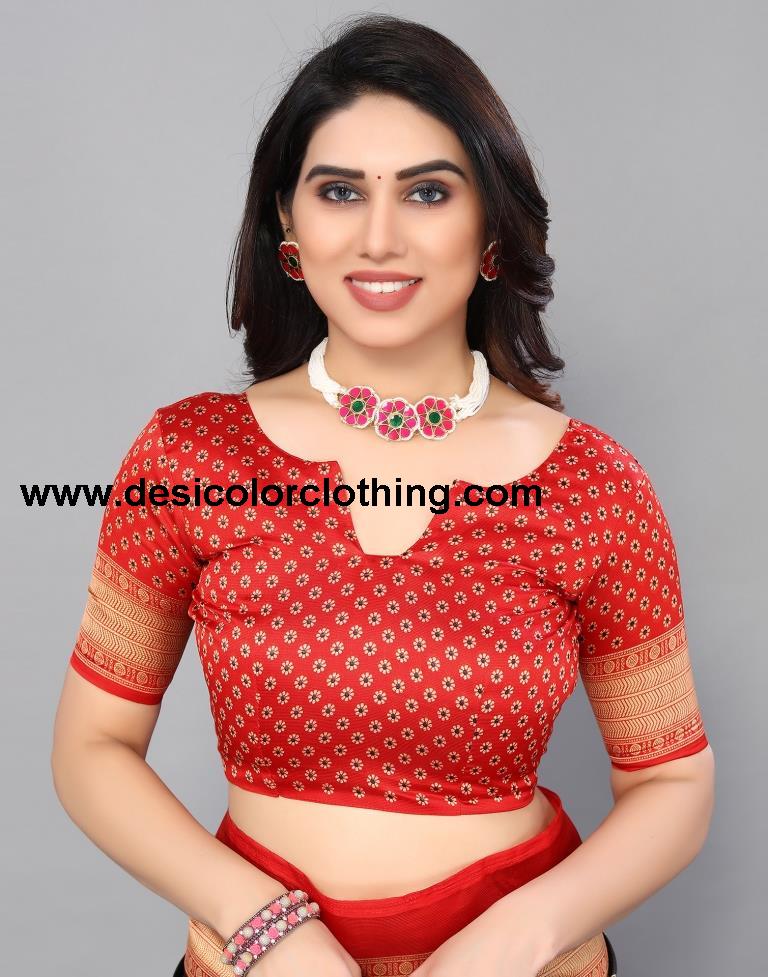 Black Banarasi Silk Saree