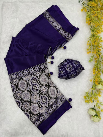 Product Image - Elegant Ajark Sarees for Every Occasion - 5