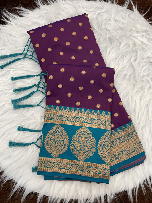 Product Image - Designer Soft Silk Paithani Saree with Zari Weaving | Festive & Wedding Wear