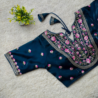 Product Image - Designer Festival Wear Embroidered Blouse