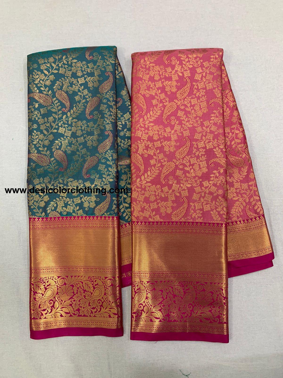 Kachipuram pattu saree