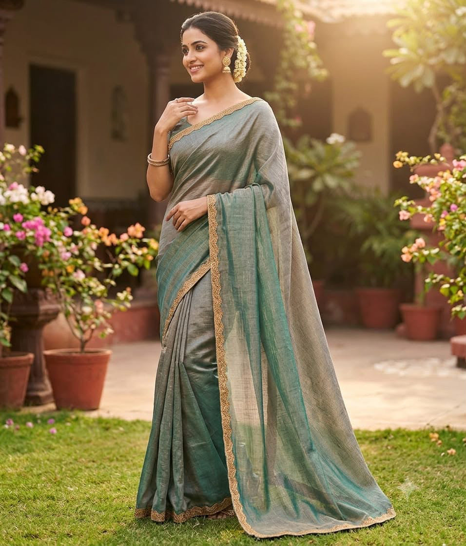 Product Image - Luxurious Space Silk Designer Sarees for Unforgettable Party Looks - 2