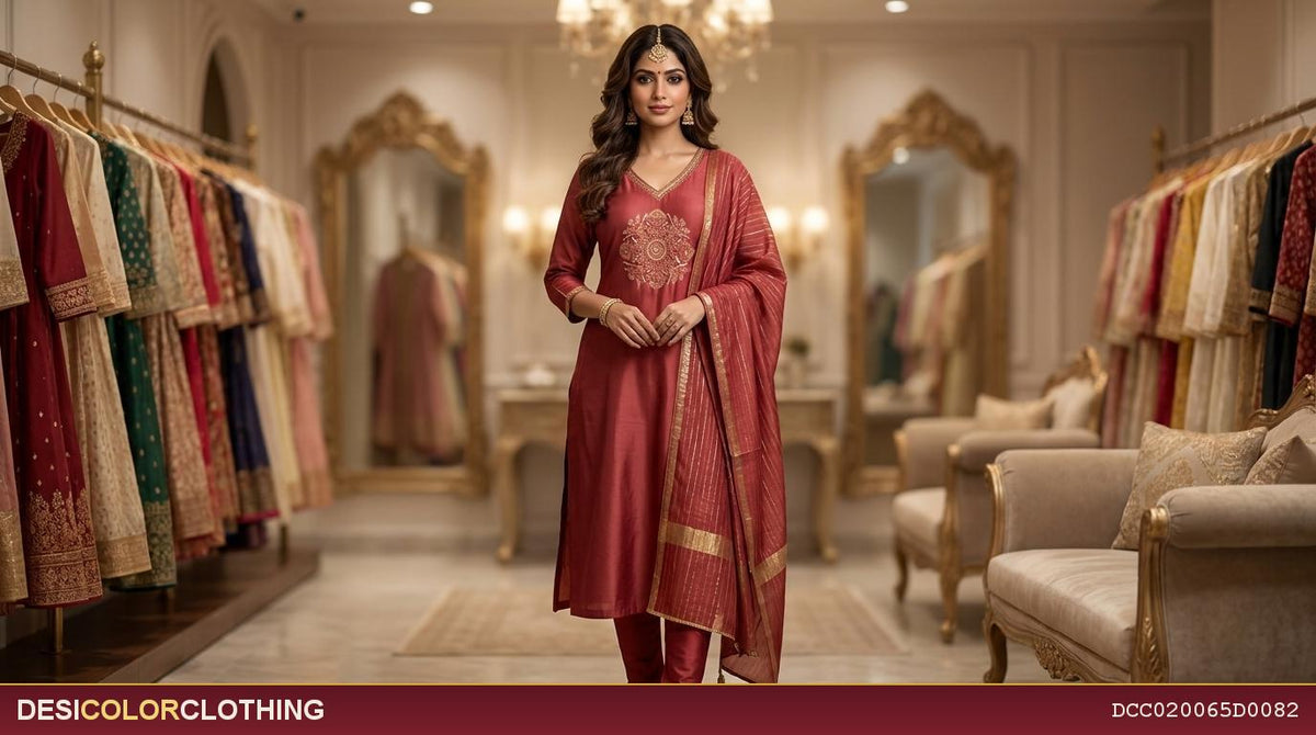 Product Image - Luxurious Silk Evening Gown - 5