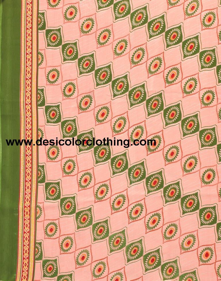 Printed Polyester Unstitched Salwar Suit Material