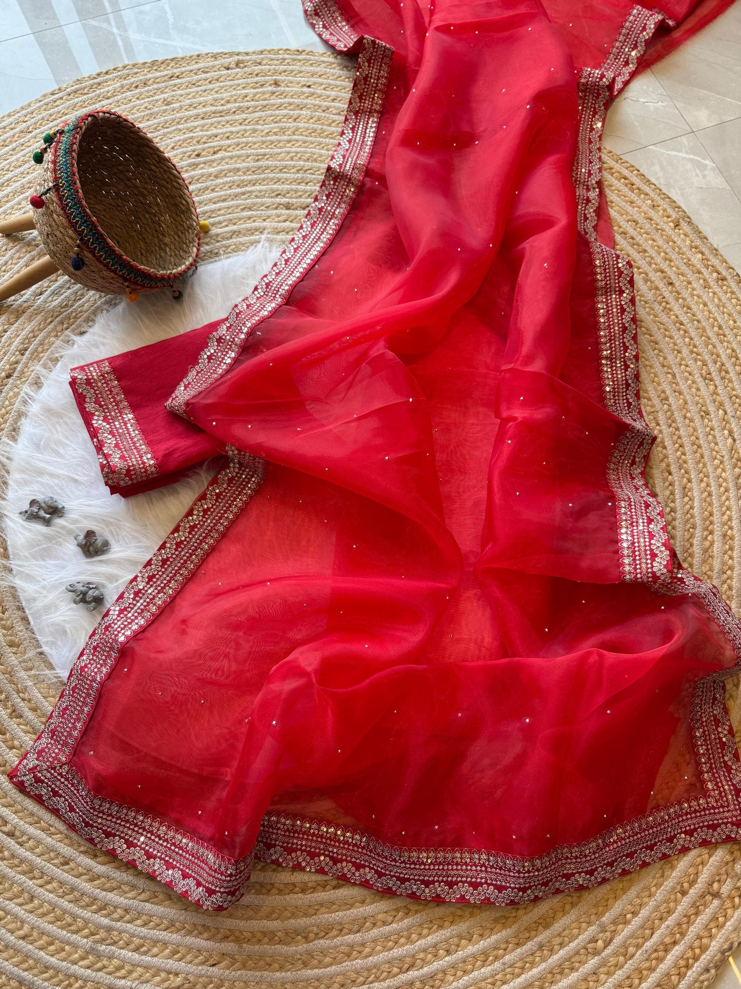 Product Image - Leela Exclusive Organza Silk Saree
