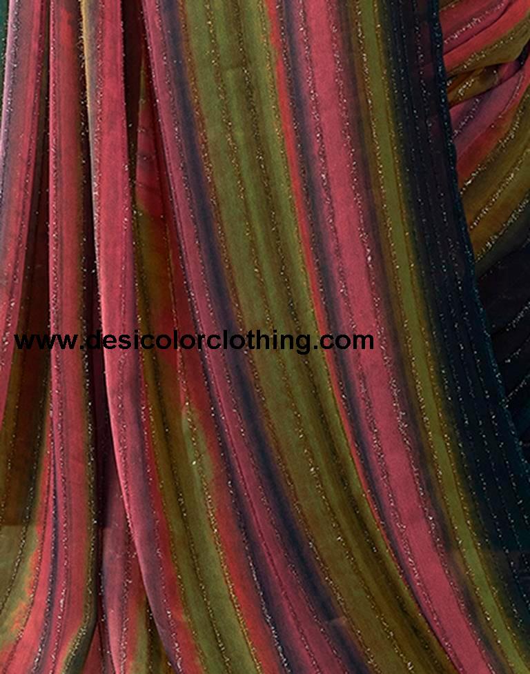 Rama Georgette Printed Sarees