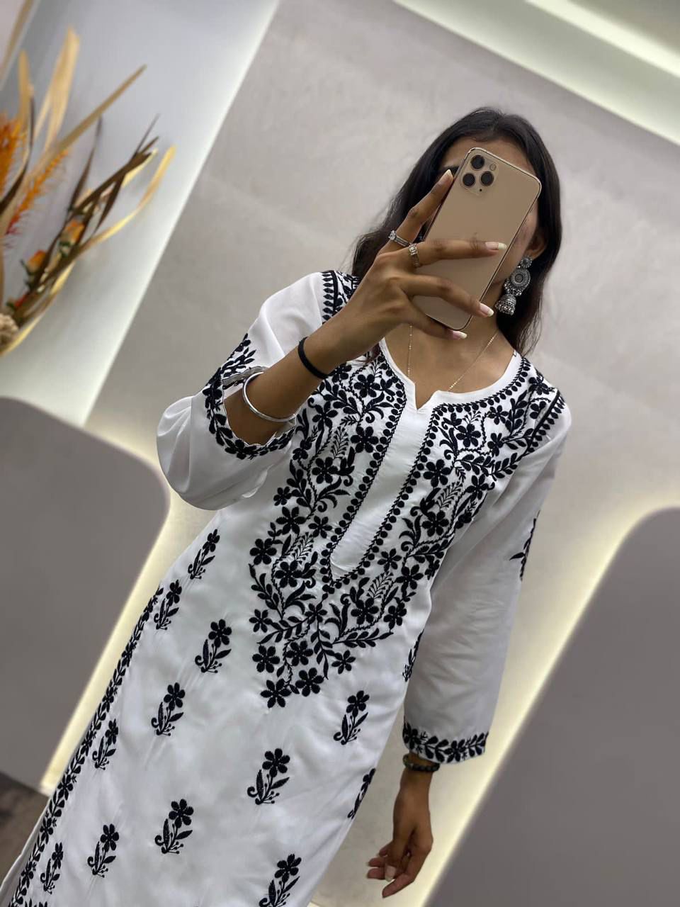 Product Image - Exclusive Designer Kurti-Pant Pair - Perfect for Festive Attire