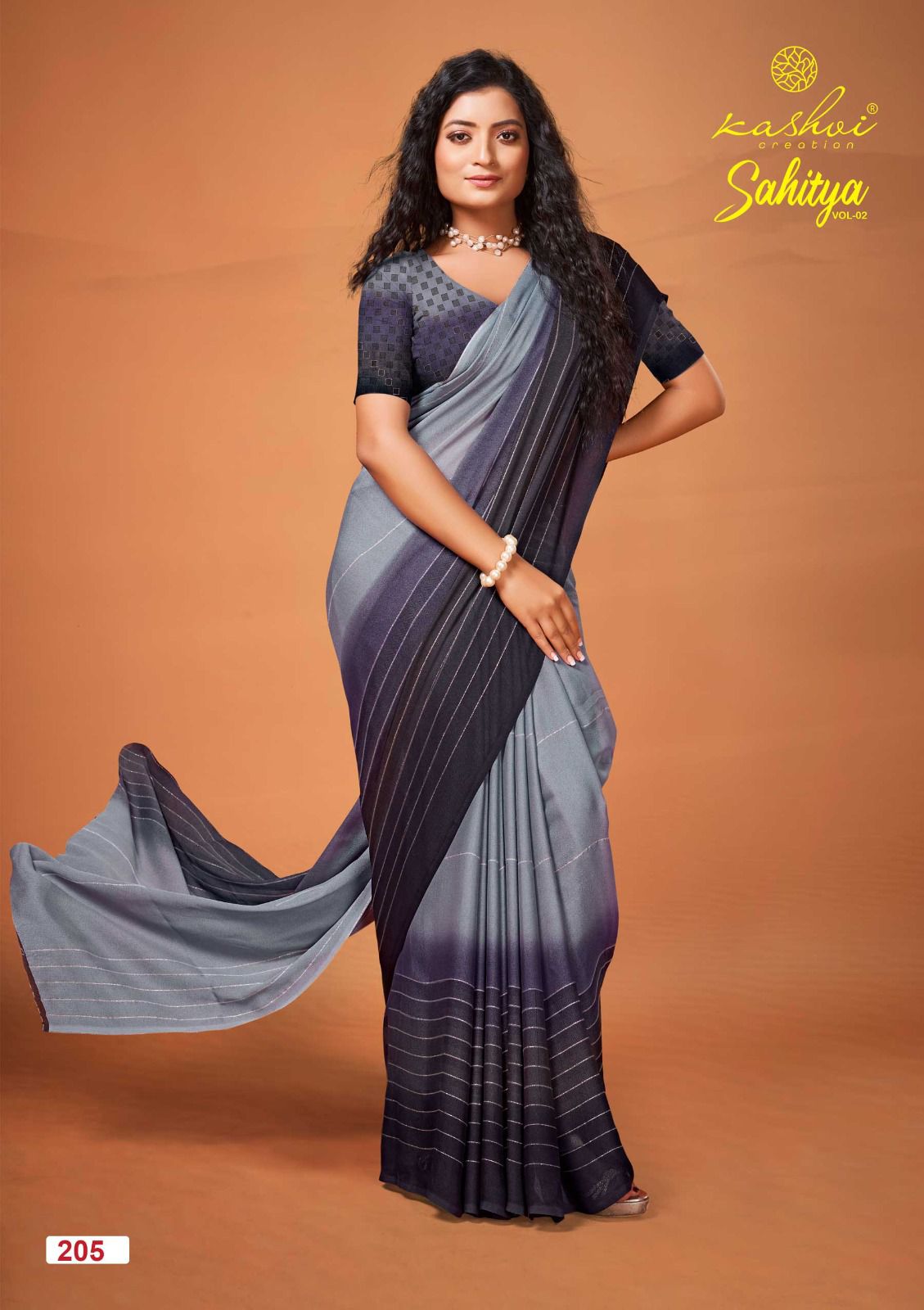 Product Image - KASHVI CREATION Designer Saree - Georgette Fabric, Festive Wear, Wedding Saree