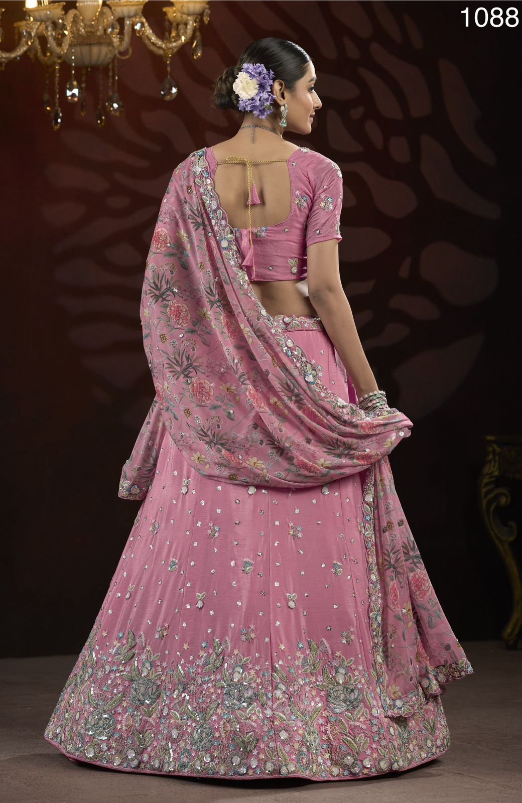 Product Image - Elegant Designer Embroidery Georgette Dupatta for Festive Wear